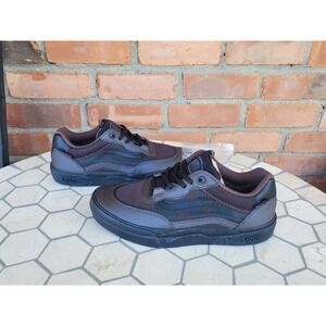 Sz 11 Vans Justin Henry x Wayvee Coffee Bean Brown Men Skateboarding Shoe Rare